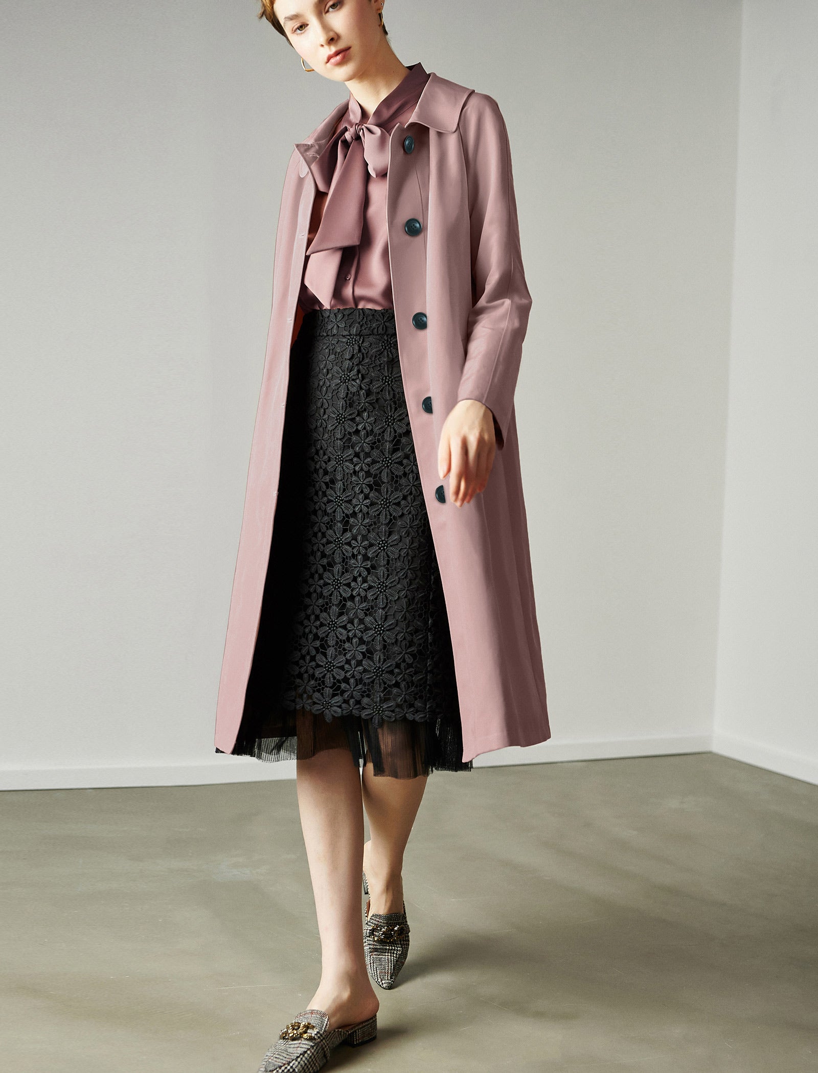 Classic Longline Trench Coat