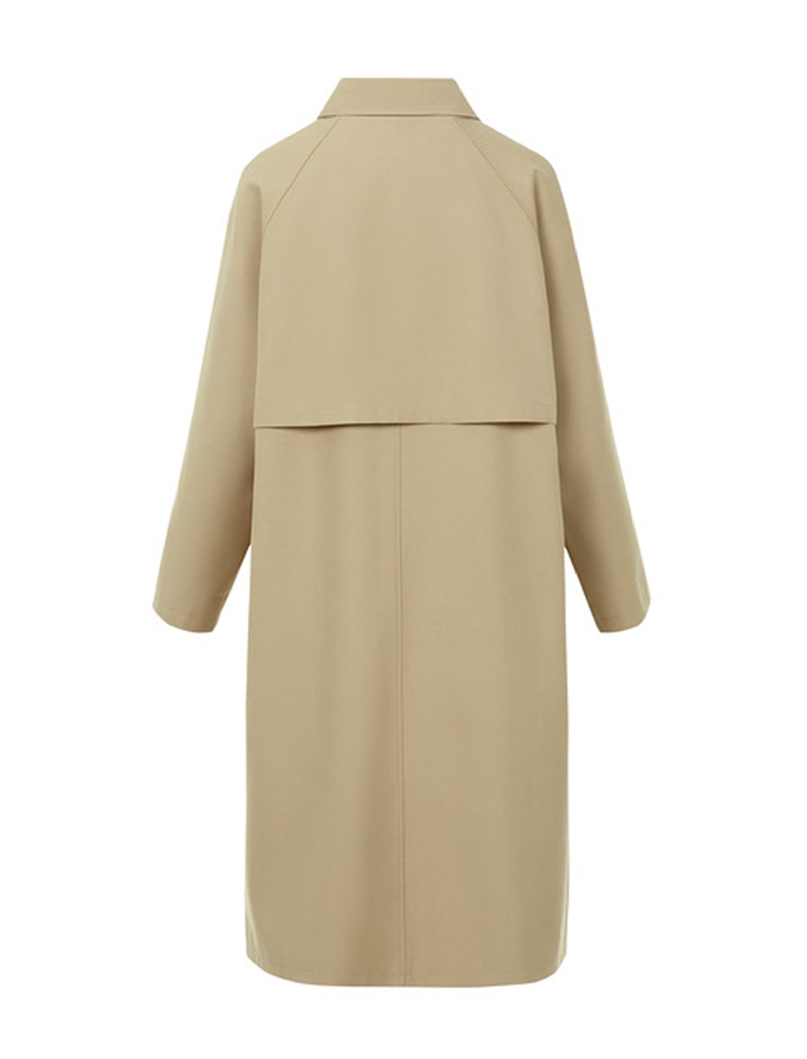 Double-Breasted Relaxed Fit Trench Coat