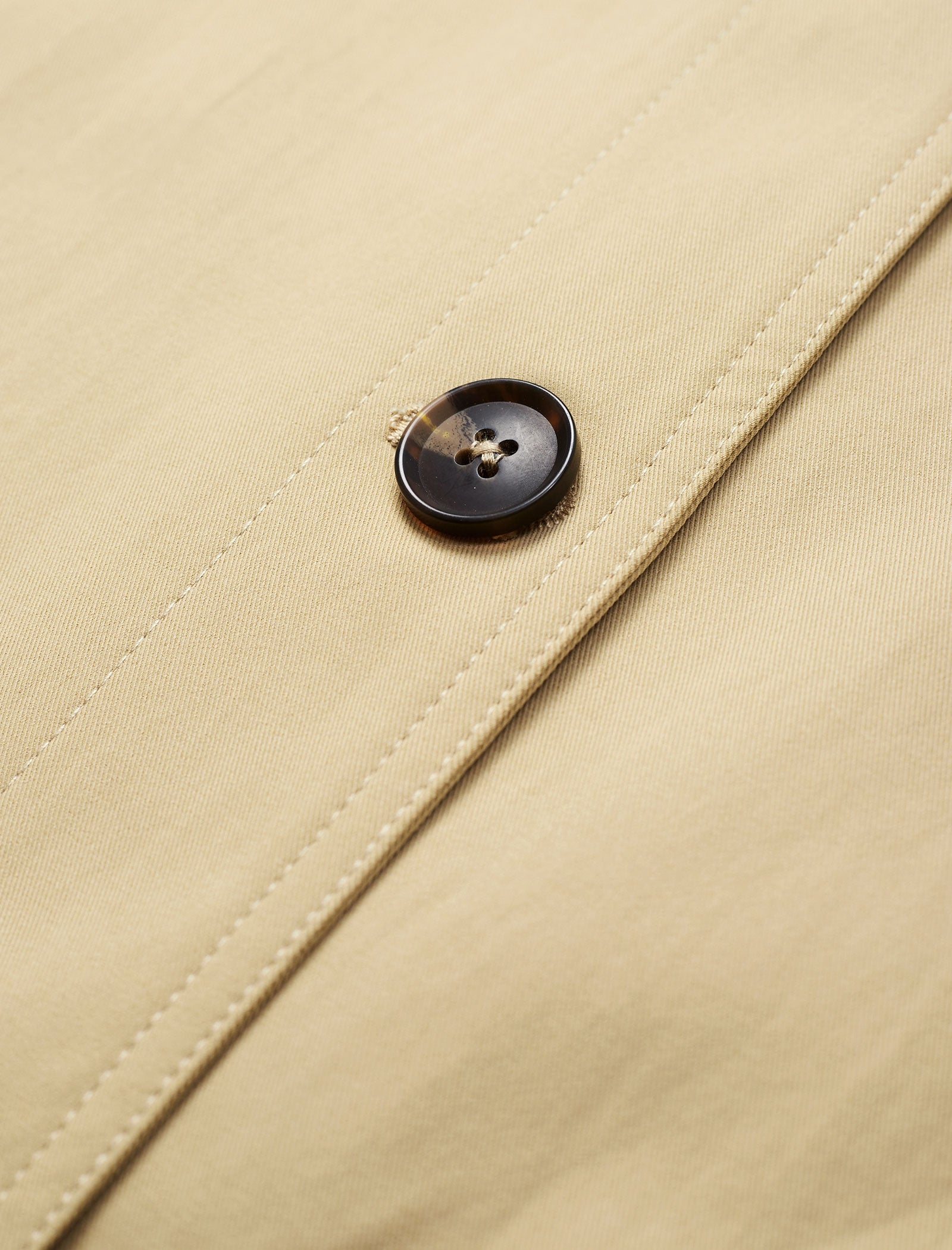 Vintage Loose Mid-Length Trench Coat
